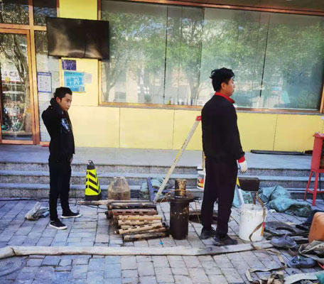 尚义马路顶管施工